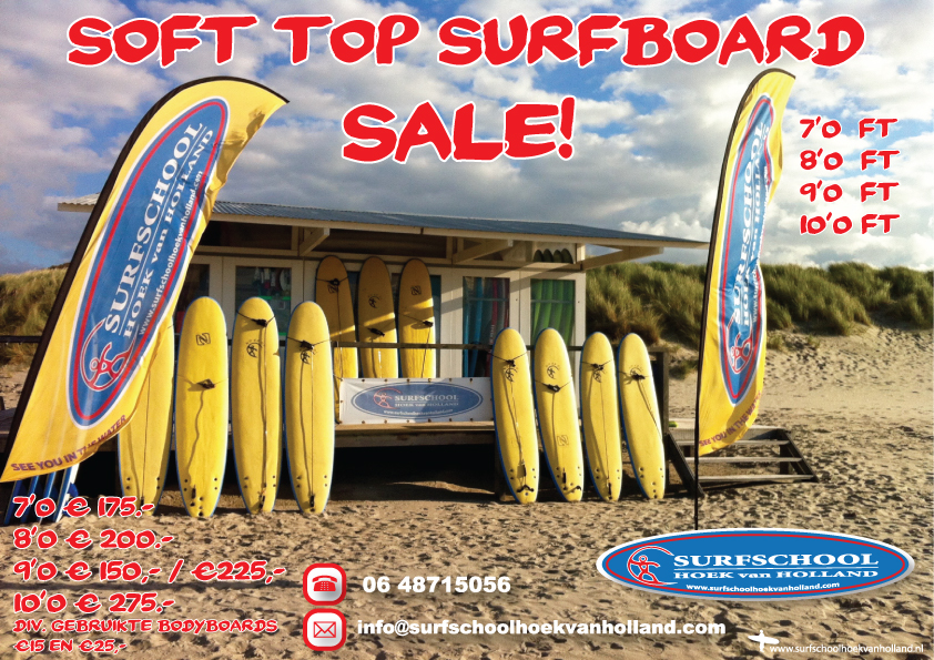 Soft top sale Surfschool Hoek van Holland